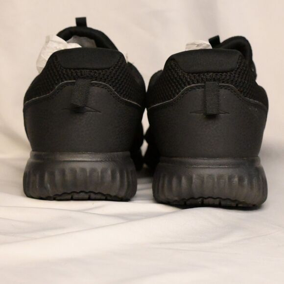 Avia WOmens 12 Black Anchor Slip Resistant Memory Foam Safety Sneakers Shoes - Picture 3 of 9